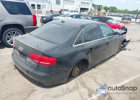 2010 Audi A4 2.0T Premium from USA, damaged, VIN WAUHFAFL7AN005125